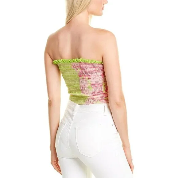 NWT Rococo Sand orange metallic fibre bodysuit, S - Picture 3 of 8